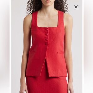 Faithfull the Brand Red Vest